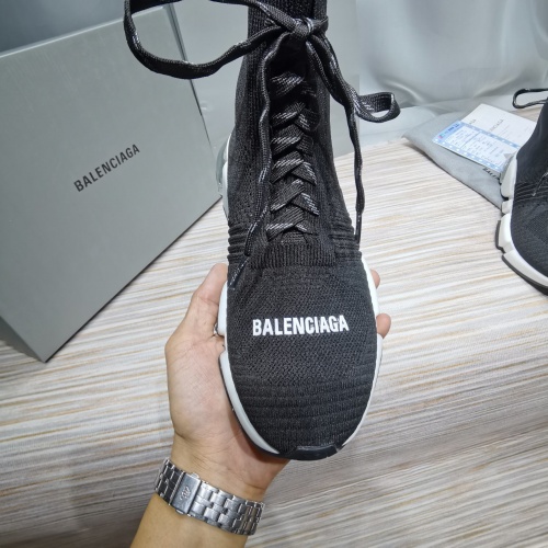 Replica Balenciaga High Tops Shoes For Women #836872 $96.00 USD for Wholesale