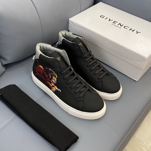 Givenchy High Tops Shoes For Men #836922 $76.00 USD, Wholesale Replica Givenchy High Tops Shoes
