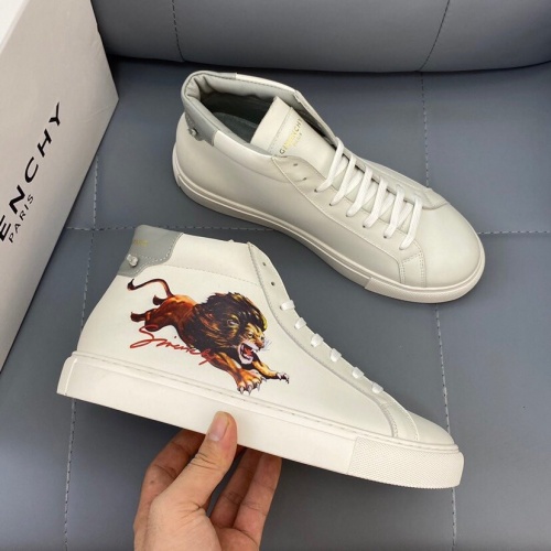 Replica Givenchy High Tops Shoes For Men #836923 $76.00 USD for Wholesale