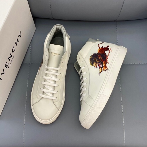 Replica Givenchy High Tops Shoes For Men #836923 $76.00 USD for Wholesale
