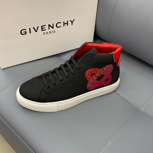 Replica Givenchy High Tops Shoes For Men #836925 $76.00 USD for Wholesale