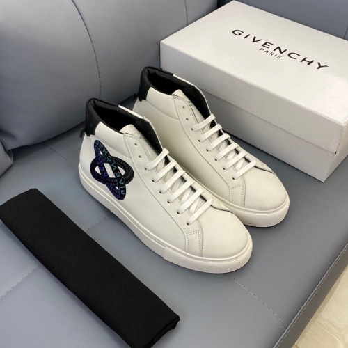 Givenchy High Tops Shoes For Men #836926 $76.00 USD, Wholesale Replica Givenchy High Tops Shoes