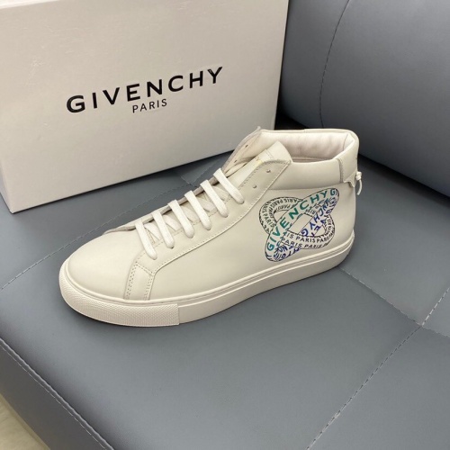Replica Givenchy High Tops Shoes For Men #836929 $76.00 USD for Wholesale