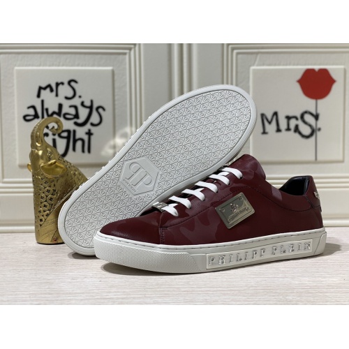 Replica Philipp Plein PP Casual Shoes For Men #836996 $80.00 USD for Wholesale