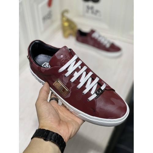 Replica Philipp Plein PP Casual Shoes For Men #836996 $80.00 USD for Wholesale