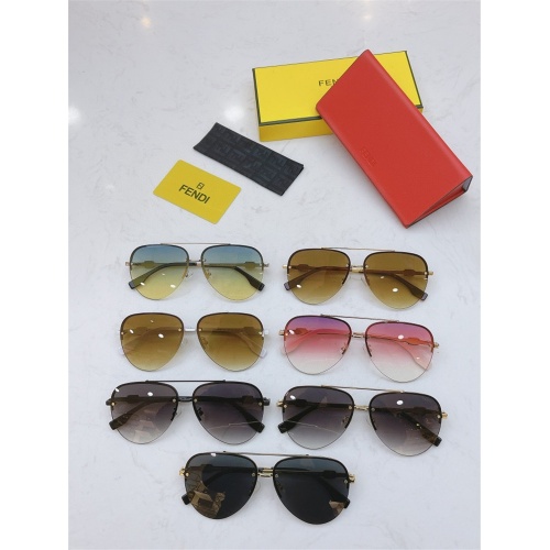 Replica Fendi AAA Quality Sunglasses #837031 $56.00 USD for Wholesale