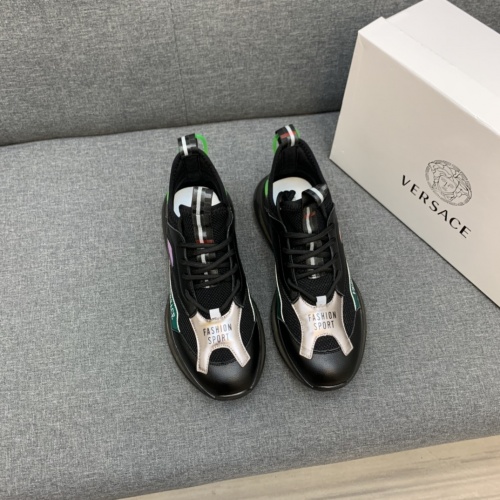Replica Versace Casual Shoes For Men #837057 $92.00 USD for Wholesale