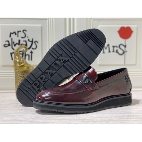 Replica Prada Casual Shoes For Men #837077 $98.00 USD for Wholesale