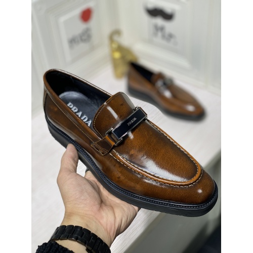 Replica Prada Casual Shoes For Men #837078 $98.00 USD for Wholesale