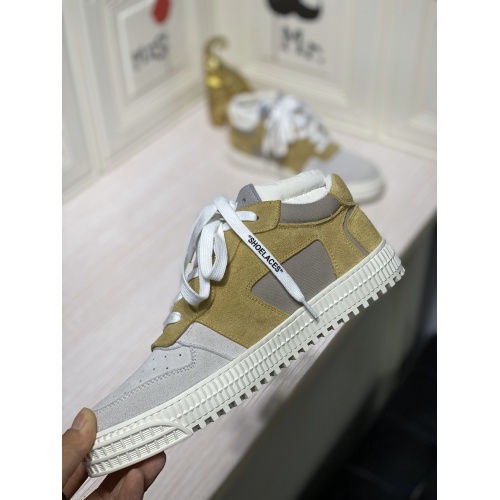 Replica Off-White High Tops Shoes For Men #837110 $98.00 USD for Wholesale