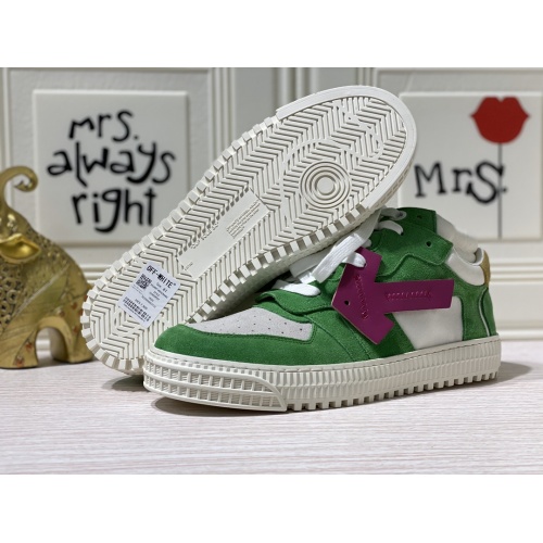 Replica Off-White High Tops Shoes For Men #837111 $98.00 USD for Wholesale