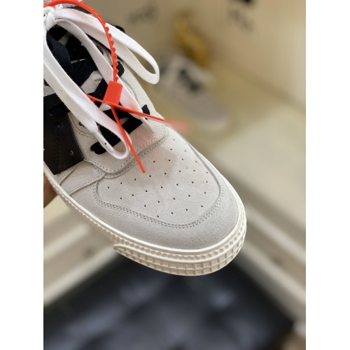 Replica Off-White High Tops Shoes For Men #837112 $98.00 USD for Wholesale