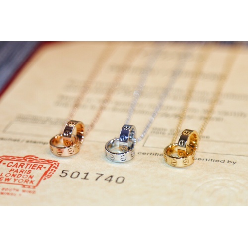Replica Cartier Necklaces For Women #837142 $35.00 USD for Wholesale