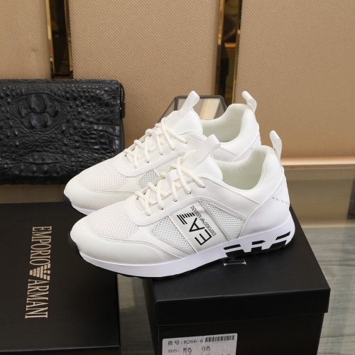 Replica Armani Casual Shoes For Men #837153 $85.00 USD for Wholesale