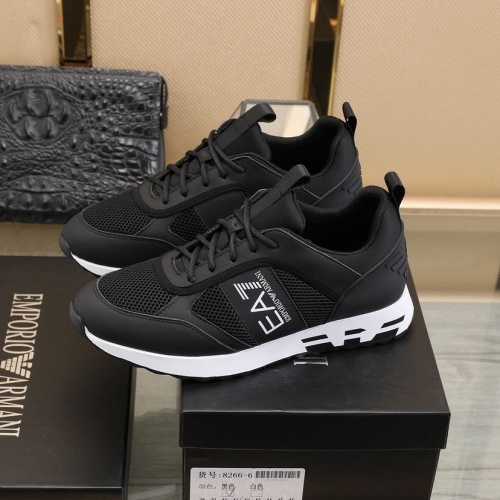 Replica Armani Casual Shoes For Men #837154 $85.00 USD for Wholesale