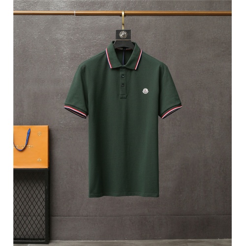 Moncler T-Shirts Short Sleeved For Men #837174 $40.00 USD, Wholesale Replica Moncler T-Shirts