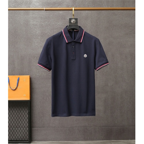 Moncler T-Shirts Short Sleeved For Men #837178 $40.00 USD, Wholesale Replica Moncler T-Shirts