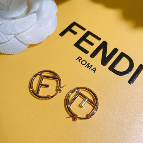 Fendi Earrings #837285 $23.00 USD, Wholesale Replica Fendi Earrings
