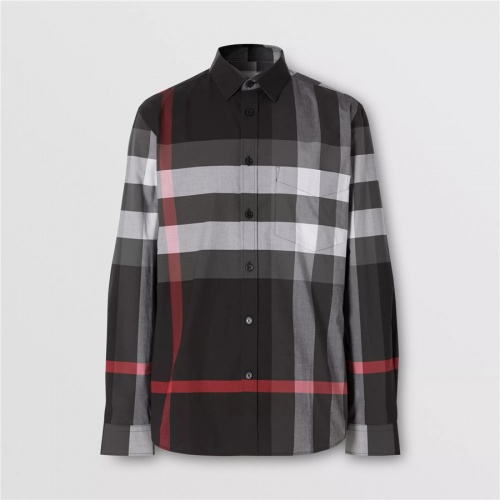 Burberry Shirts Long Sleeved For Men #837368 $72.00 USD, Wholesale Replica Burberry Shirts