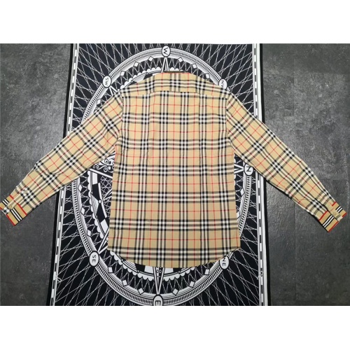 Replica Burberry Shirts Long Sleeved For Men #837373 $68.00 USD for Wholesale
