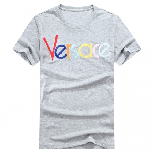 Versace T-Shirts Short Sleeved For Men #837456 $25.00 USD, Wholesale Replica Versace T-Shirts