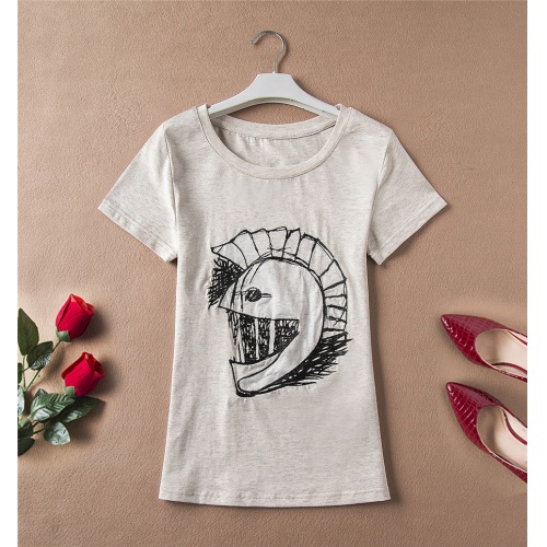 Burberry T-Shirts Short Sleeved For Women #837500 $25.00 USD, Wholesale Replica Burberry T-Shirts