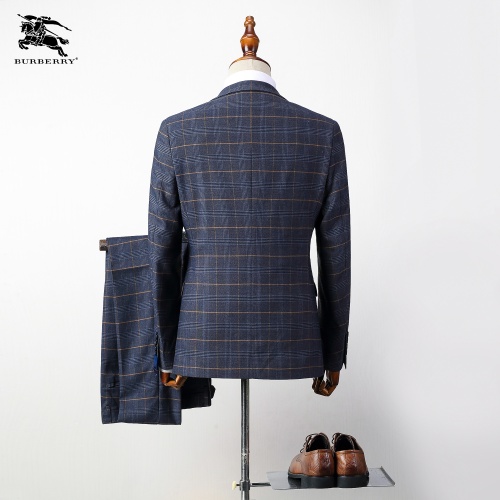 Replica Burberry Two-Piece Suits Long Sleeved For Men #837646 $85.00 USD for Wholesale