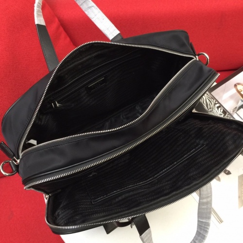 Replica Prada AAA Man Handbags #837762 $100.00 USD for Wholesale