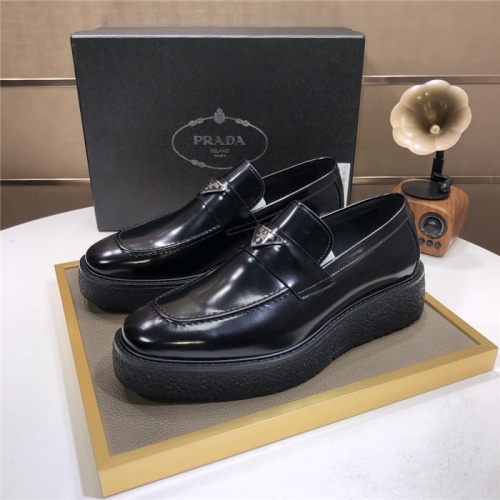 Prada Casual Shoes For Men #838256 $128.00 USD, Wholesale Replica Prada Casual Shoes