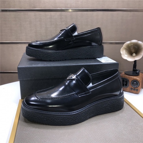 Replica Prada Casual Shoes For Men #838256 $128.00 USD for Wholesale