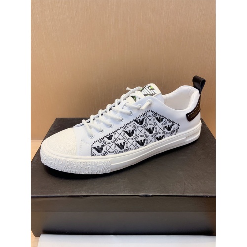 Replica Armani Casual Shoes For Men #838266 $72.00 USD for Wholesale