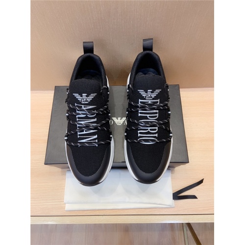 Replica Armani Casual Shoes For Men #838269 $76.00 USD for Wholesale