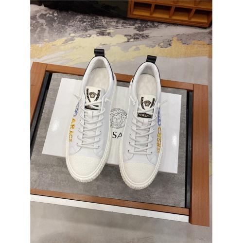 Replica Versace Casual Shoes For Men #838288 $72.00 USD for Wholesale