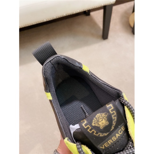 Replica Versace Casual Shoes For Men #838292 $85.00 USD for Wholesale