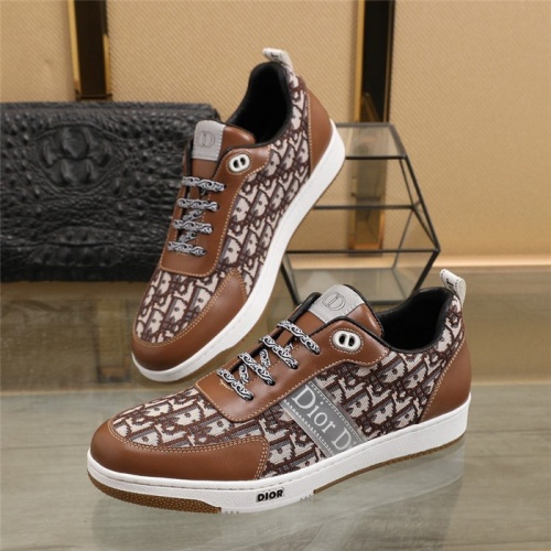 Christian Dior Casual Shoes For Men #838313 $80.00 USD, Wholesale Replica Christian Dior Casual Shoes