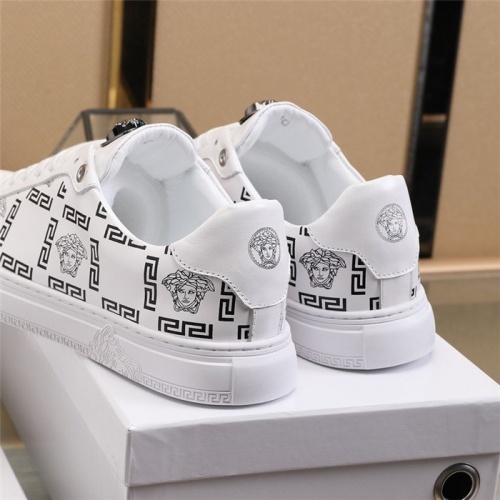 Replica Versace Casual Shoes For Men #838335 $82.00 USD for Wholesale