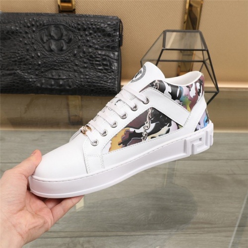 Replica Versace Casual Shoes For Men #838341 $82.00 USD for Wholesale