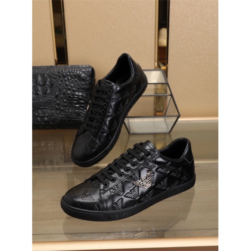Armani Casual Shoes For Men #838342 $82.00 USD, Wholesale Replica Armani Casual Shoes