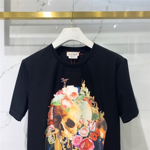 Replica Alexander McQueen T-shirts Short Sleeved For Men #838486 $41.00 USD for Wholesale