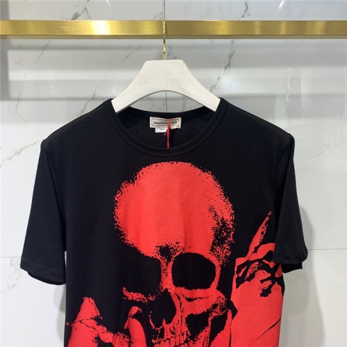 Replica Alexander McQueen T-shirts Short Sleeved For Men #838499 $41.00 USD for Wholesale