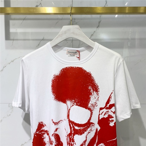 Replica Alexander McQueen T-shirts Short Sleeved For Men #838500 $41.00 USD for Wholesale