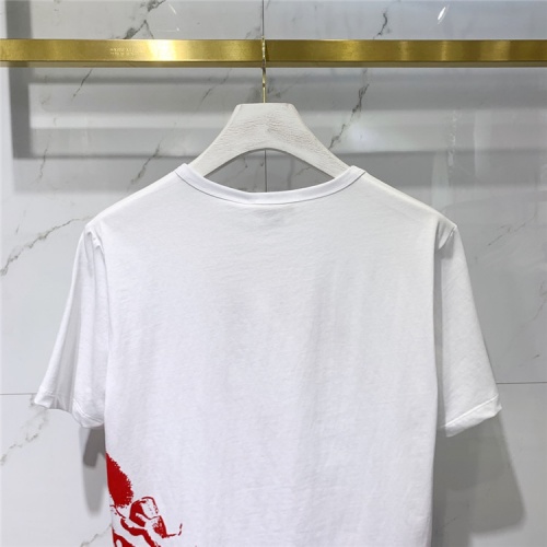 Replica Alexander McQueen T-shirts Short Sleeved For Men #838500 $41.00 USD for Wholesale