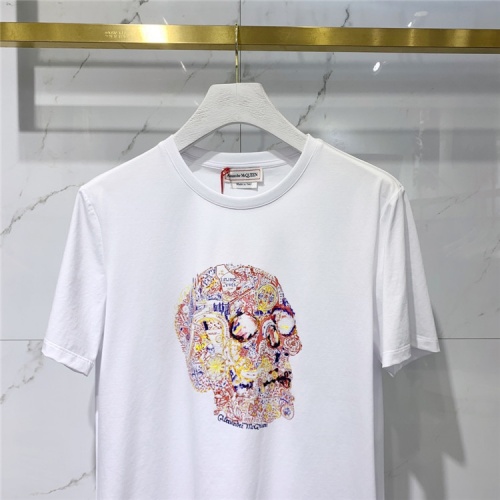 Replica Alexander McQueen T-shirts Short Sleeved For Men #838501 $41.00 USD for Wholesale