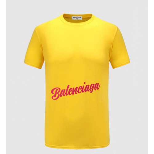Balenciaga T-Shirts Short Sleeved For Men #838509 $27.00 USD, Wholesale Replica Balenciaga T-Shirts