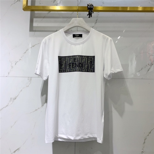 Fendi T-Shirts Short Sleeved For Men #838538 $41.00 USD, Wholesale Replica Fendi T-Shirts