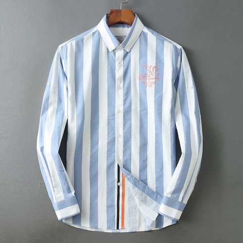 Hermes Shirts Long Sleeved For Men #838576 $40.00 USD, Wholesale Replica Hermes Shirts