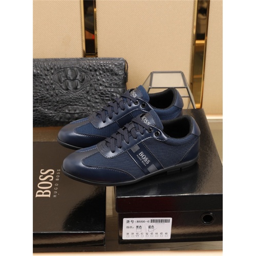 Replica Boss Casual Shoes For Men #838653 $80.00 USD for Wholesale