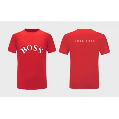 Boss T-Shirts Short Sleeved For Men #838758 $27.00 USD, Wholesale Replica Boss T-Shirts