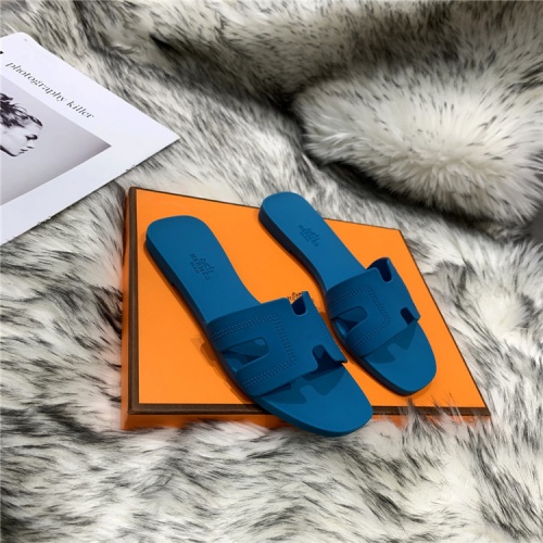 Replica Hermes Slippers For Women #838996 $44.00 USD for Wholesale