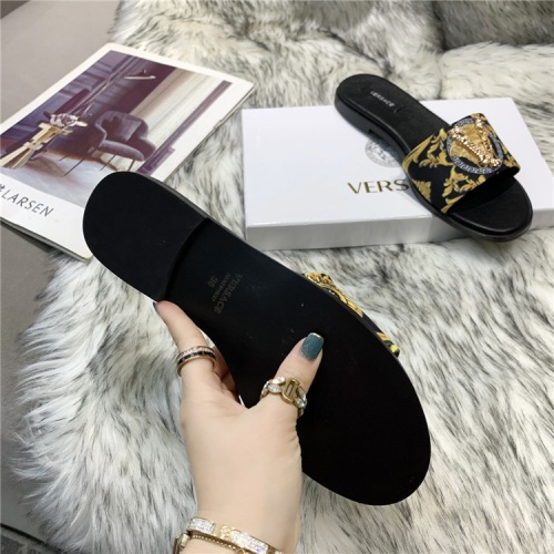 Replica Versace Slippers For Women #839001 $72.00 USD for Wholesale